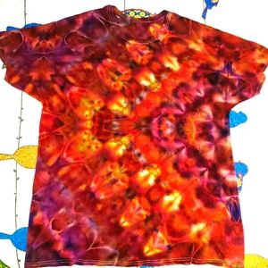 Handmade tie-dyed t-shirt